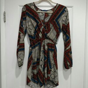 Lac Bleu Romper Multi-Color